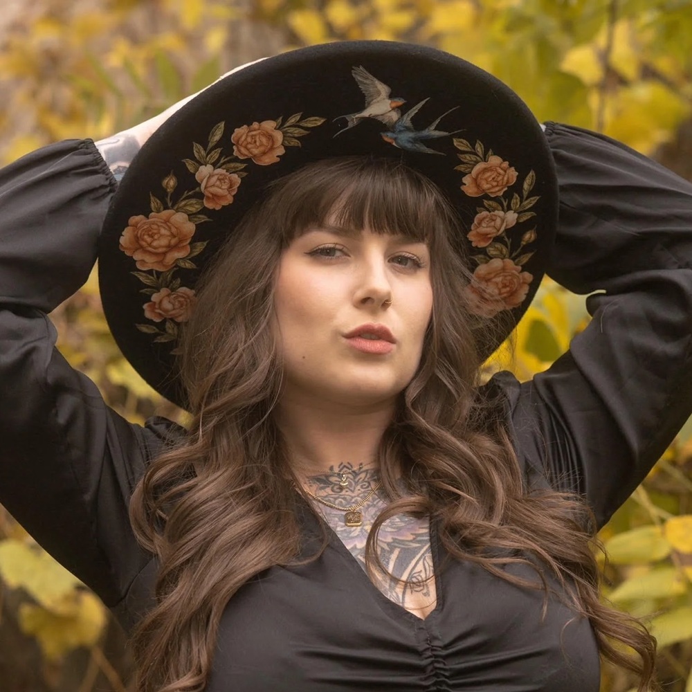Wild as Heck Hats - The Roux Wool Fedora Rancher Hat - Picture 2 of 6